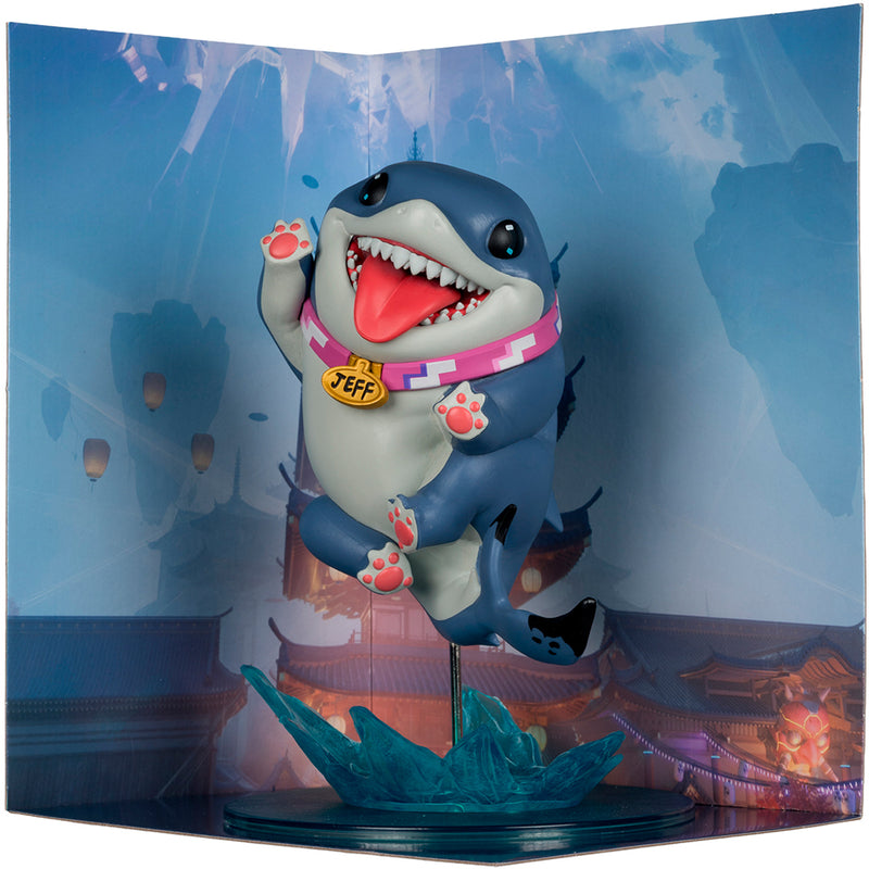 Marvel Rivals Jeff The Land Shark samlerfigur i skala 1:10 McFarlane Toys