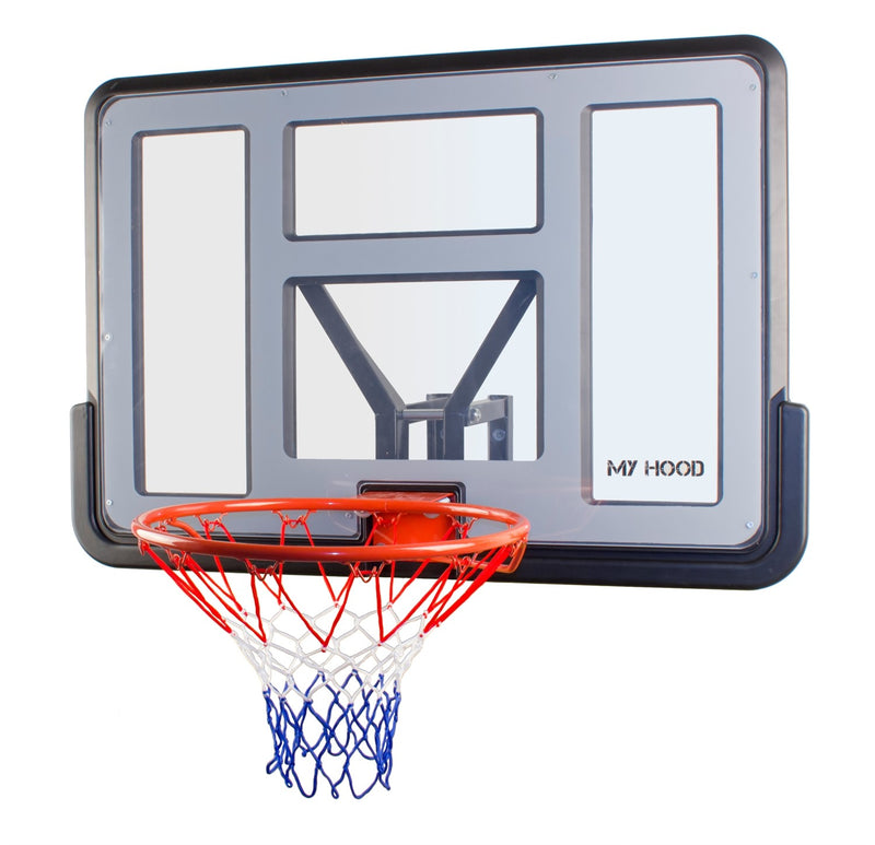 My Hood basketkurv Pro på plade - inkl. bold