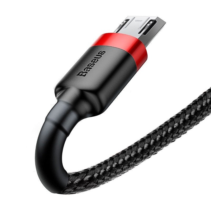 Baseus Cafule Micro USB-kabel 1.5A 2m (rød + sort)