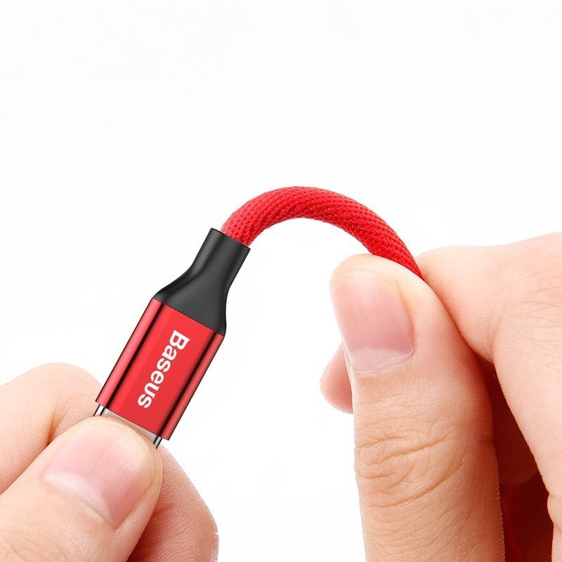 Baseus Yiven Lightning-kabel 180 cm 2A (rød)