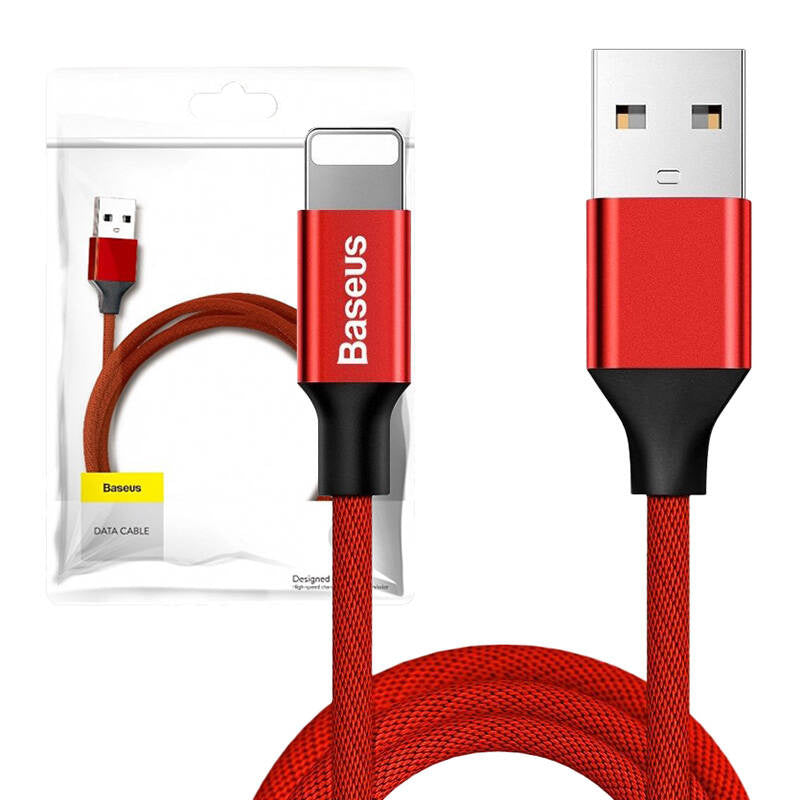 Baseus Yiven Lightning-kabel 180 cm 2A (rød)