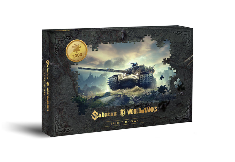World of Tanks Sabaton - Spirit of War puslespil Limited Edition, 1000 brikker