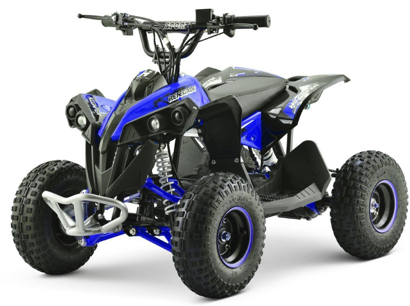 EL ATV Renegade Brushless 1200W 48V Kardan, Blå