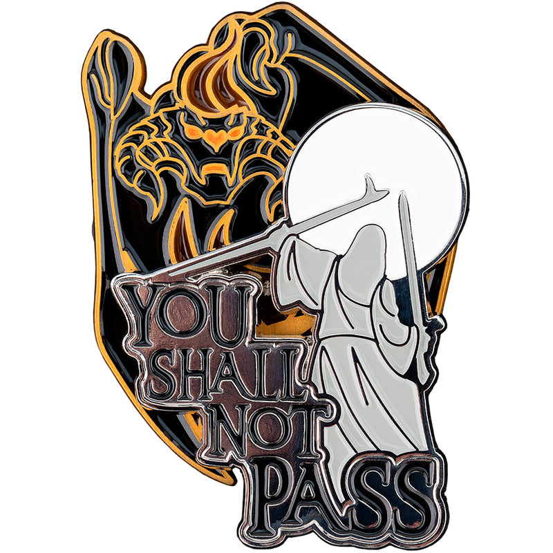 Weta Workshop The Lord Of The Rings - pin-sæt - You Shall Not Pass, 2 stk.