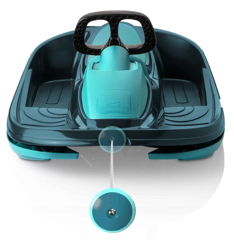 Nimbus Bobslæde med Rat - Titan Blue