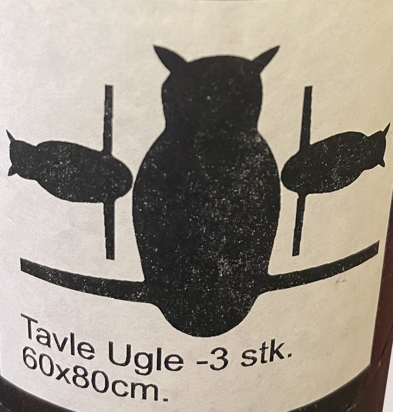 Tavle Ugle - 3 stk. - STICKERS DELUXE