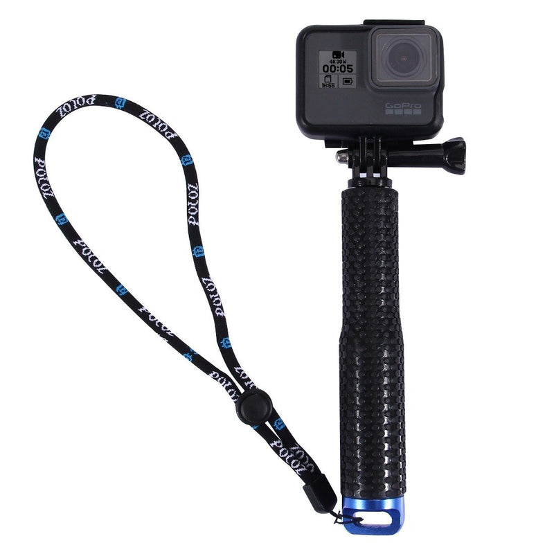 Puluz selfiestang til actionkameraer (DJI, GoPro, Insta360) (sort)
