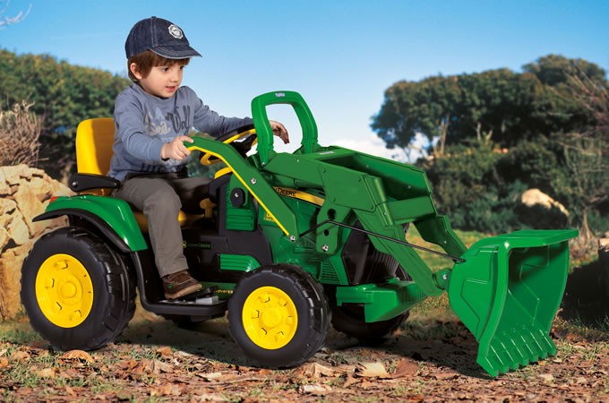 John Deere Ground Loader - 12V EL - Traktor med frontskovl