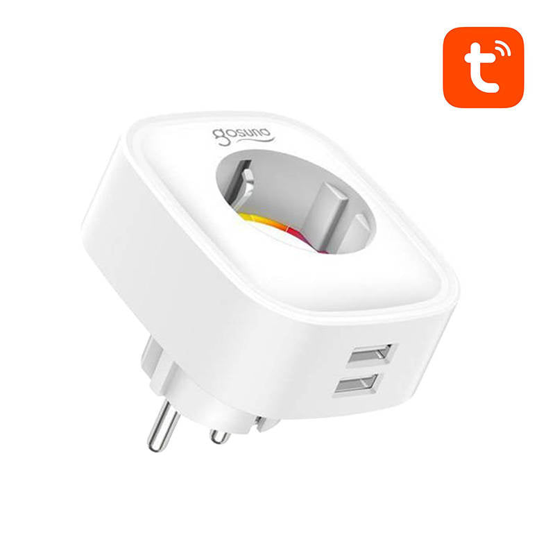 Gosund SP112 smart WiFi-stik 2xUSB, 16A, Tuya