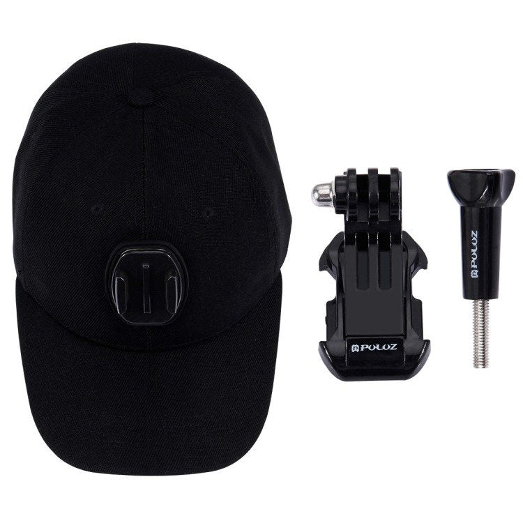 Puluz kasket med holder til actionkamera (DJI, GoPro, Insta360)