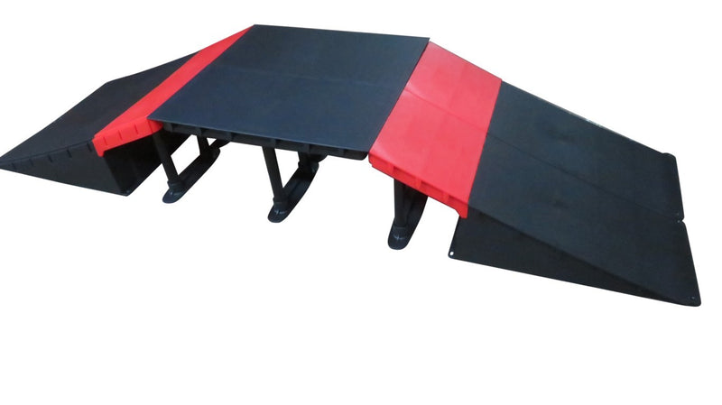 MCU-Sport Skate Rampe sæt 172,5 x 50 x 25,5 cm