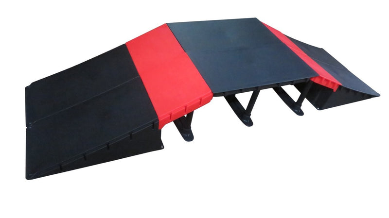 MCU-Sport Skate Rampe sæt 172,5 x 50 x 25,5 cm