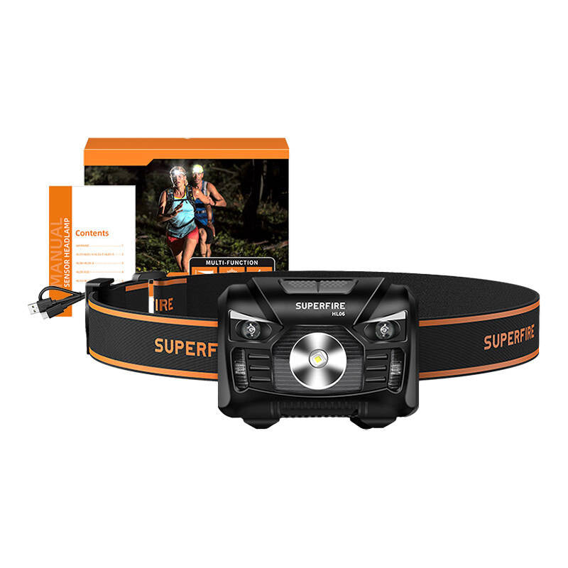 Superfire HL06 pandelampe, 500lm, USB