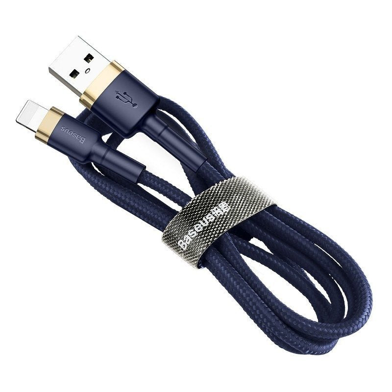 Baseus Cafule Lightning-kabel 1.5A 2m (guld + mørkeblå)