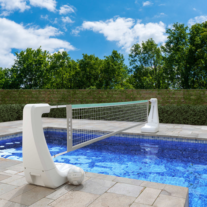 Step2 Vero Poolside Pool Volleyballnet Hvid