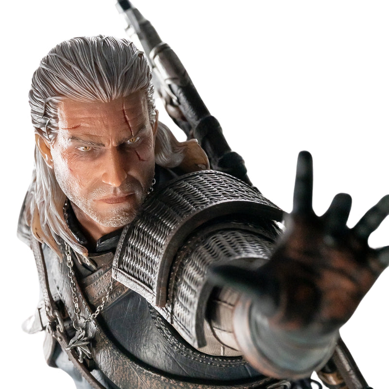 The Witcher: Geralt vs Eredin diorama i skala 1/6
