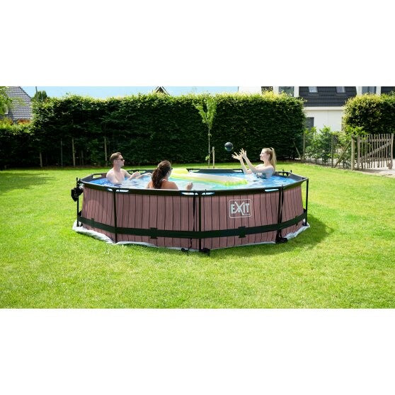 Lime Ø360x76cm. pool med dome - EXIT