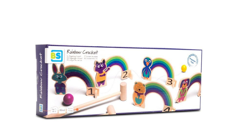 Kroket med regnbuer - BS Toys