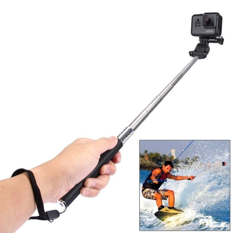 Puluz tilbehørssæt til actionkameraer, 43 dele (bl.a. Osmo Action 5 Pro, Ace Pro 2) PKT47