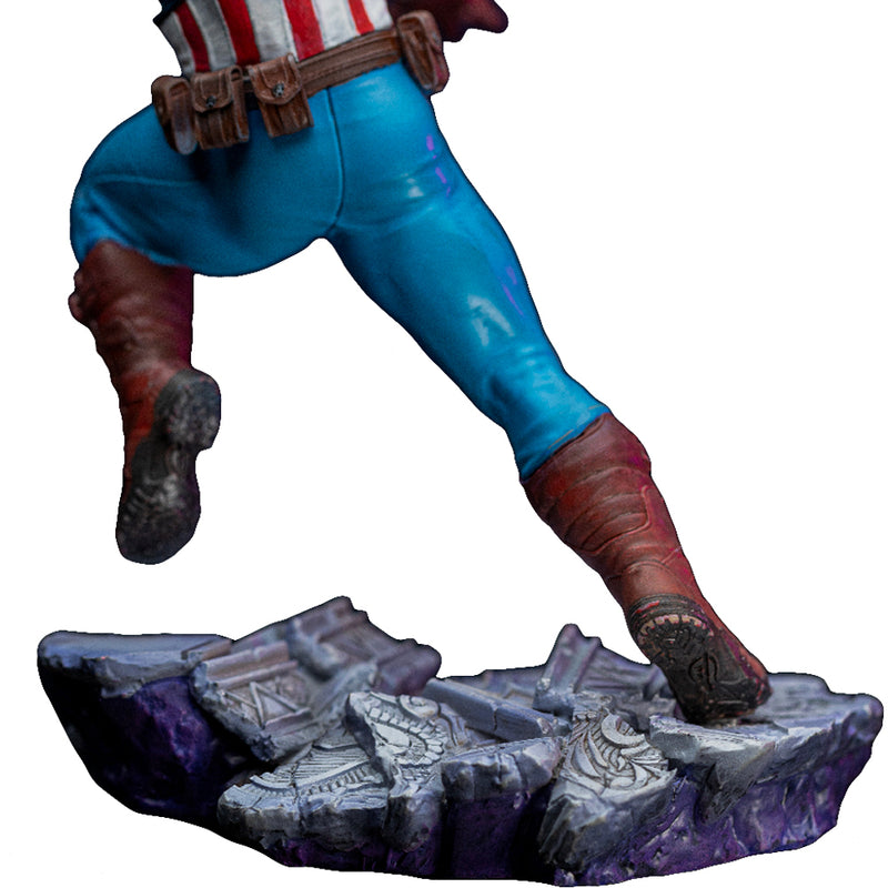 Iron Studios MARVEL COMICS - Captain America Infinity Gauntlet diorama-statue 1/10