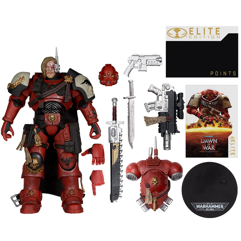 Warhammer 40,000 Captain Cyrus (Dawn of War 4) 7 tommer deluxe actionfigur McFarlane Elite Edition #7