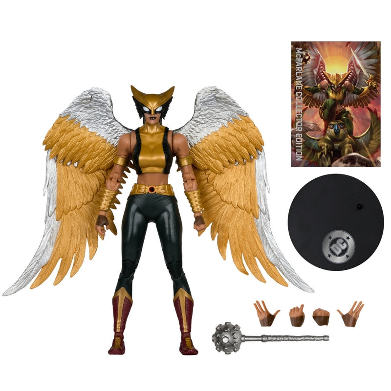 DC Multiverse Hawkgirl (Kendra Saunders) 7 tommer deluxe actionfigur McFarlane Collector Edition #63