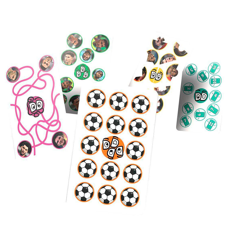 Winning Moves - Goddit! World Football Stars Top Trumps kortspil (flersproget)
