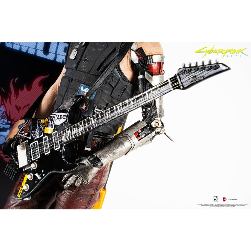 PureArts Cyberpunk 2077 - Johnny Silverhand eksklusiv statue skala 1/4
