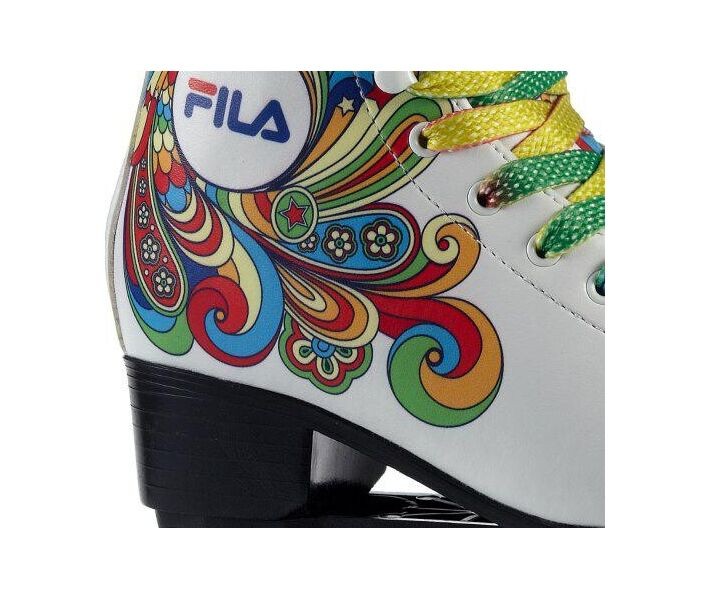 FILA Bella White rulleskøjte - side-by-side
