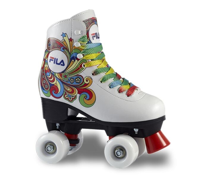 FILA Bella White rulleskøjte - side-by-side