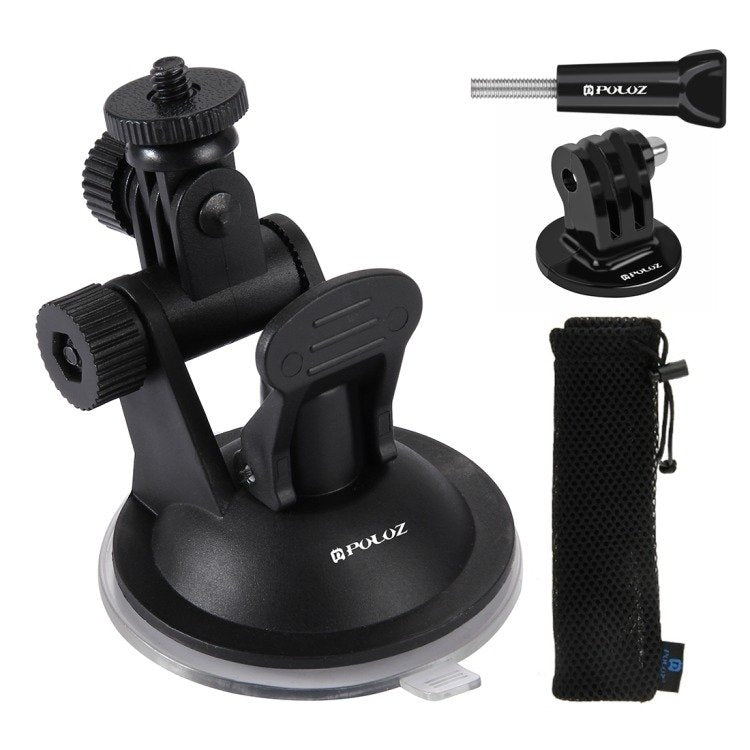 Puluz forrudeholder til actionkameraer (inkl. Osmo Action 5 Pro, Insta360 X5)