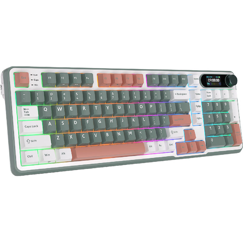 Royal Kludge S98 TFT lineær 98K Camping - RGB ANSI (ENG) trådløs