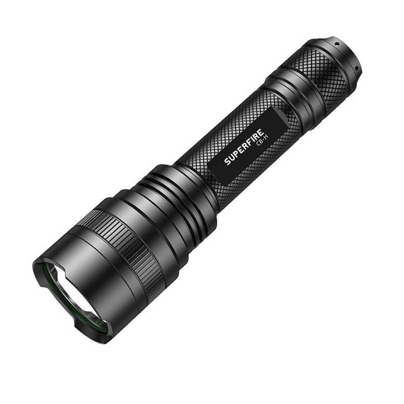 Superfire C8-H lommelygte 1200 lm, USB, 250m, 5 tilstande
