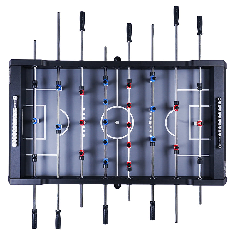 Cougar Powerkick Pro sammenklappeligt Fodboldbord Sort – Gråt Spillefelt