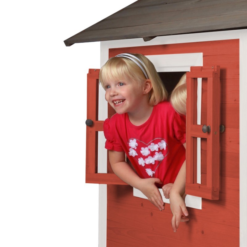 Sunny Lodge legehus - Scandinavian Red