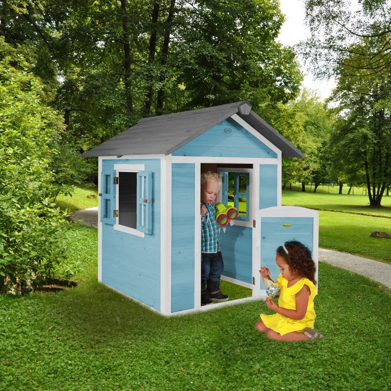 Sunny Lodge legehus - Caribbean Blue