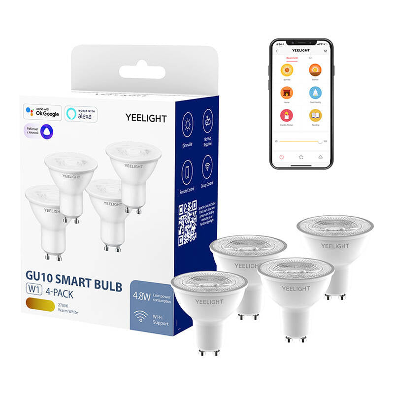 Yeelight smart LED-pære GU10 (dæmpbar)