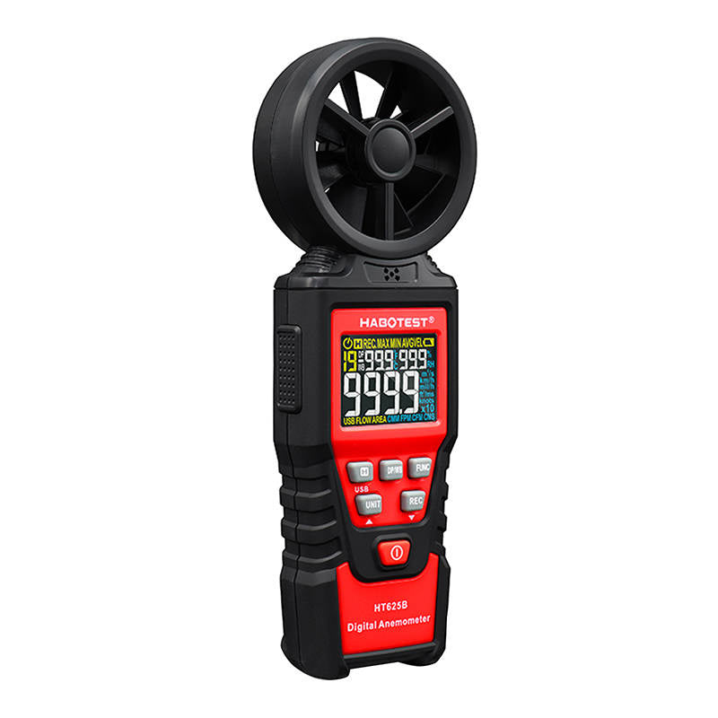Habotest HT625B digitalt anemometer, USB