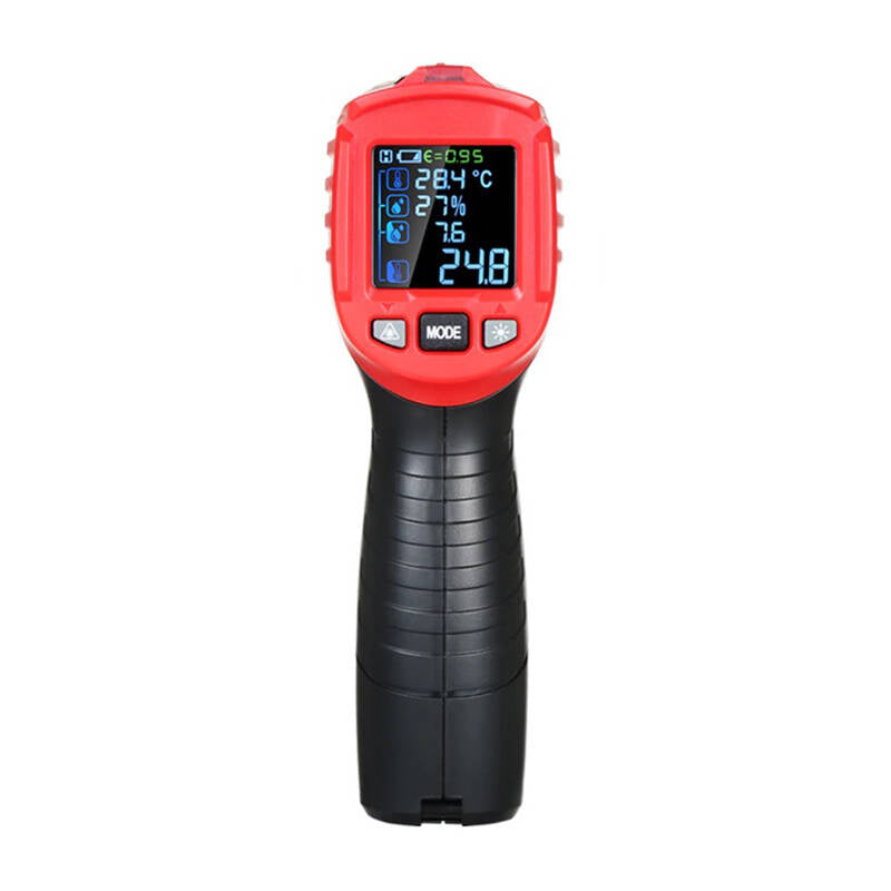Habotest HT651D digitalt laserpyrometer, fugtmåler