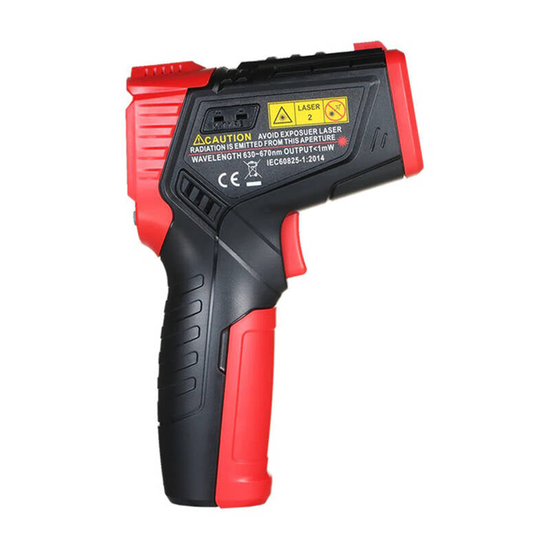 Habotest HT651D digitalt laserpyrometer, fugtmåler