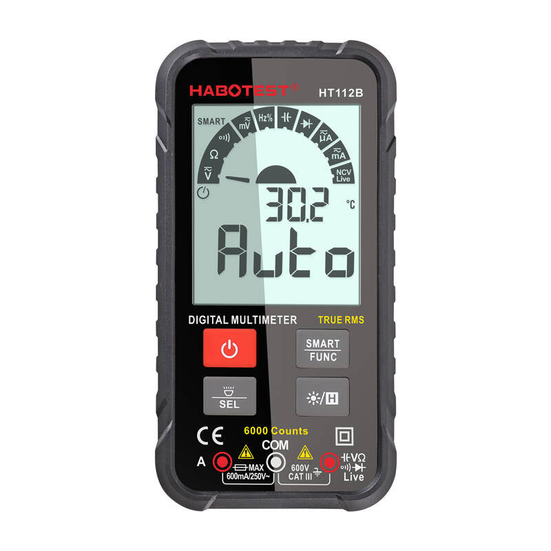 Habotest HT112B digitalt universalmultimeter True RMS