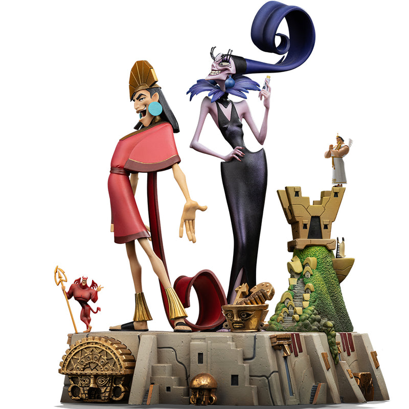 Iron Studios The Emperor's New Groove - Kuzko And Yzma Art Scale 1/10