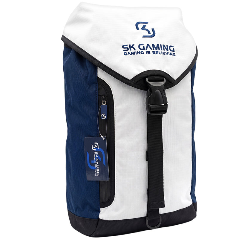 SK Gaming - gamer-rygsæk hvid/blå, 20l