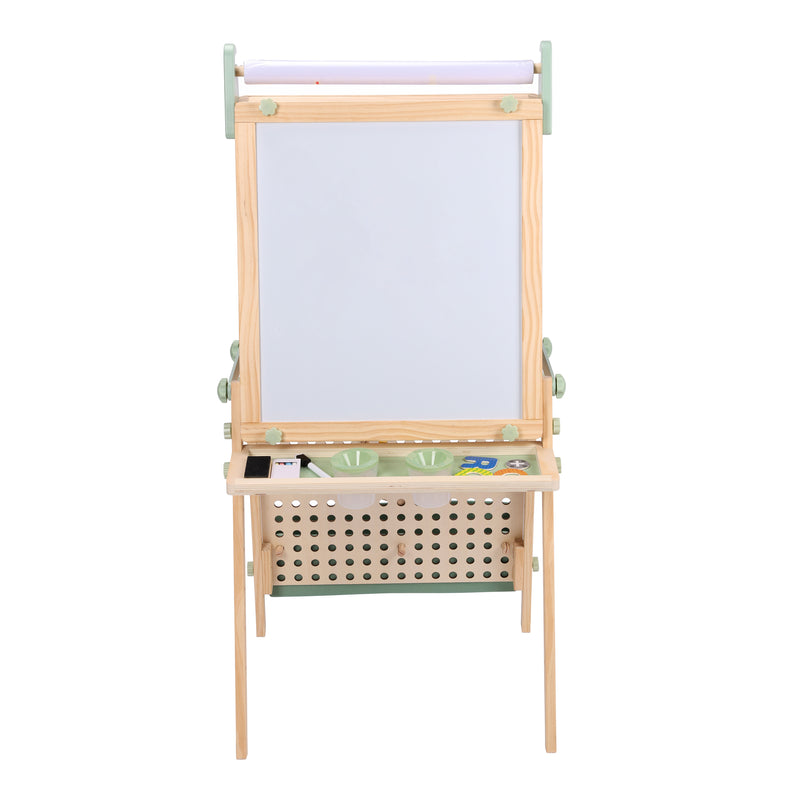 Sunny Mika Activity Easel med Pegboard – Natur Brun