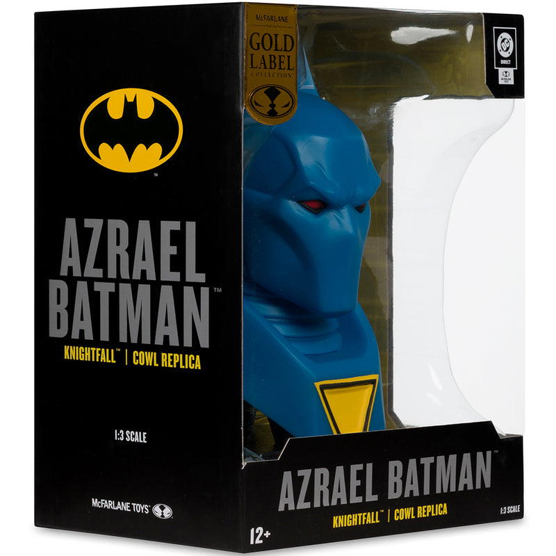 DC Direct Azrael (Batman: Knightfall) maske-replika i skala 1:3 McFarlane Toys