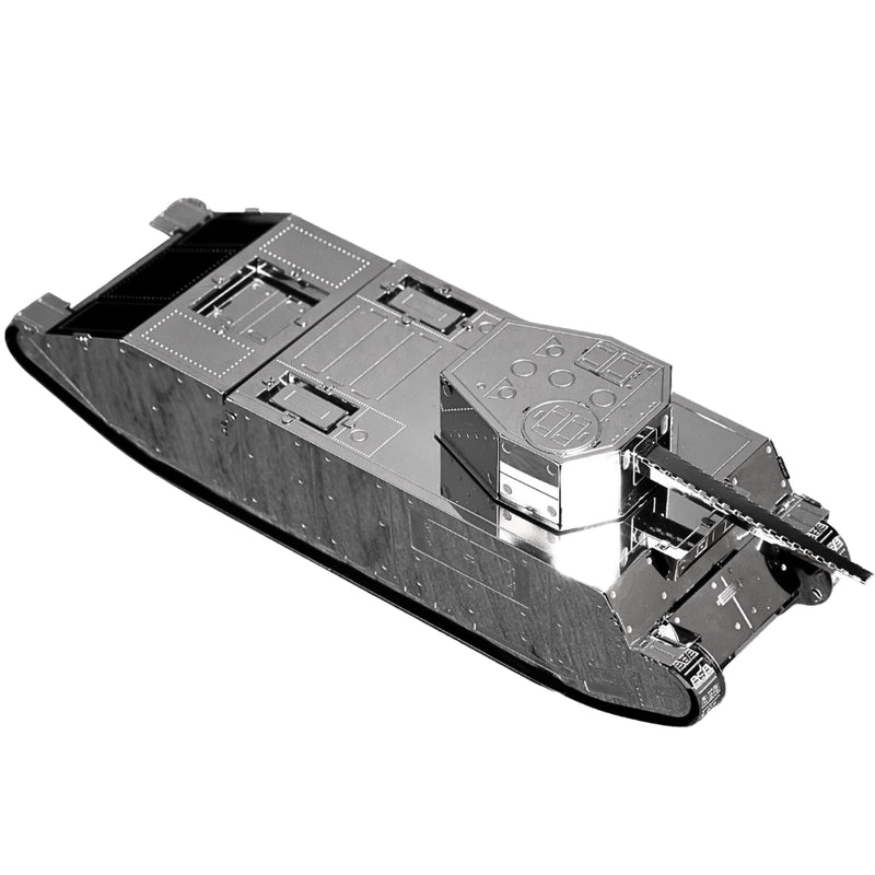 Metal Time | TOG II* statisk gør-det-selv-modelsæt af kampvogn, 29 dele | World of Tanks