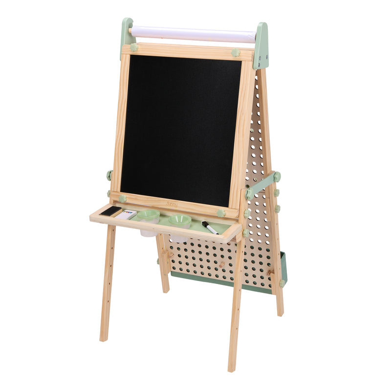 Sunny Mika Activity Easel med Pegboard – Natur Brun