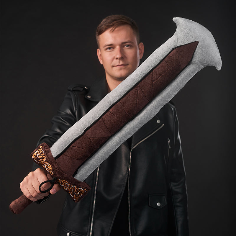 Plysvåben SOULCALIBUR Requiem sværd 77 cm (i farveæske)