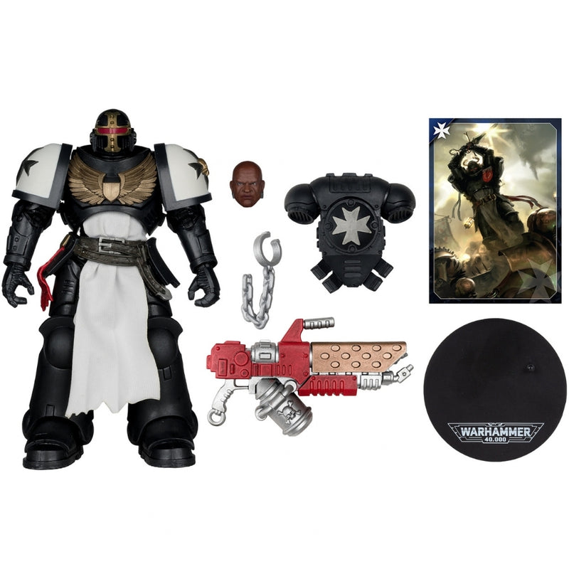 Warhammer 40,000 Primaris Crusader (Black Templars) 7 tommer actionfigur McFarlane Toys