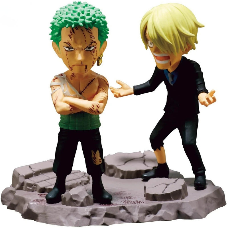 Bandai One Piece - World Collectable Figure Log Stories - Roronoa Zoro & Sanji - ...Nothing...At All!!!!